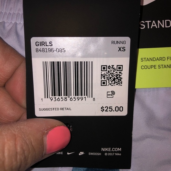 Nike Girls Tempo Running Shorts NWT - Picture 8 of 10